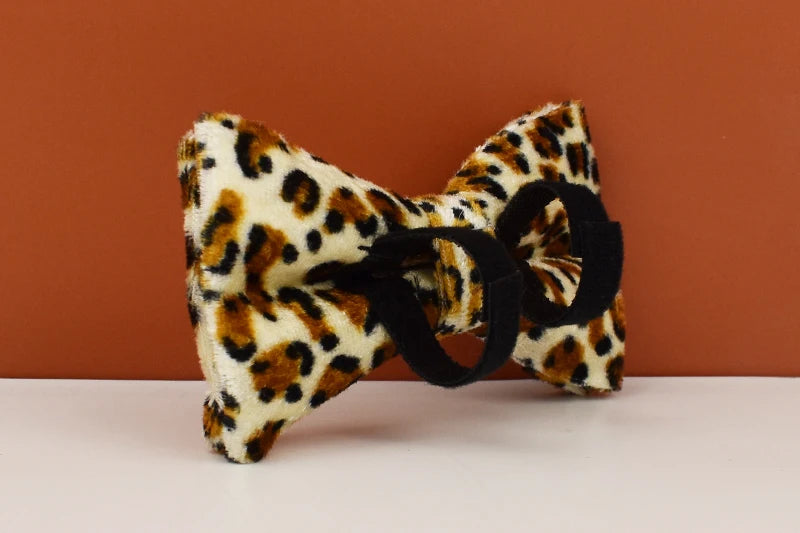 Leopard Print - Pet Collar Leashes & Harness Set